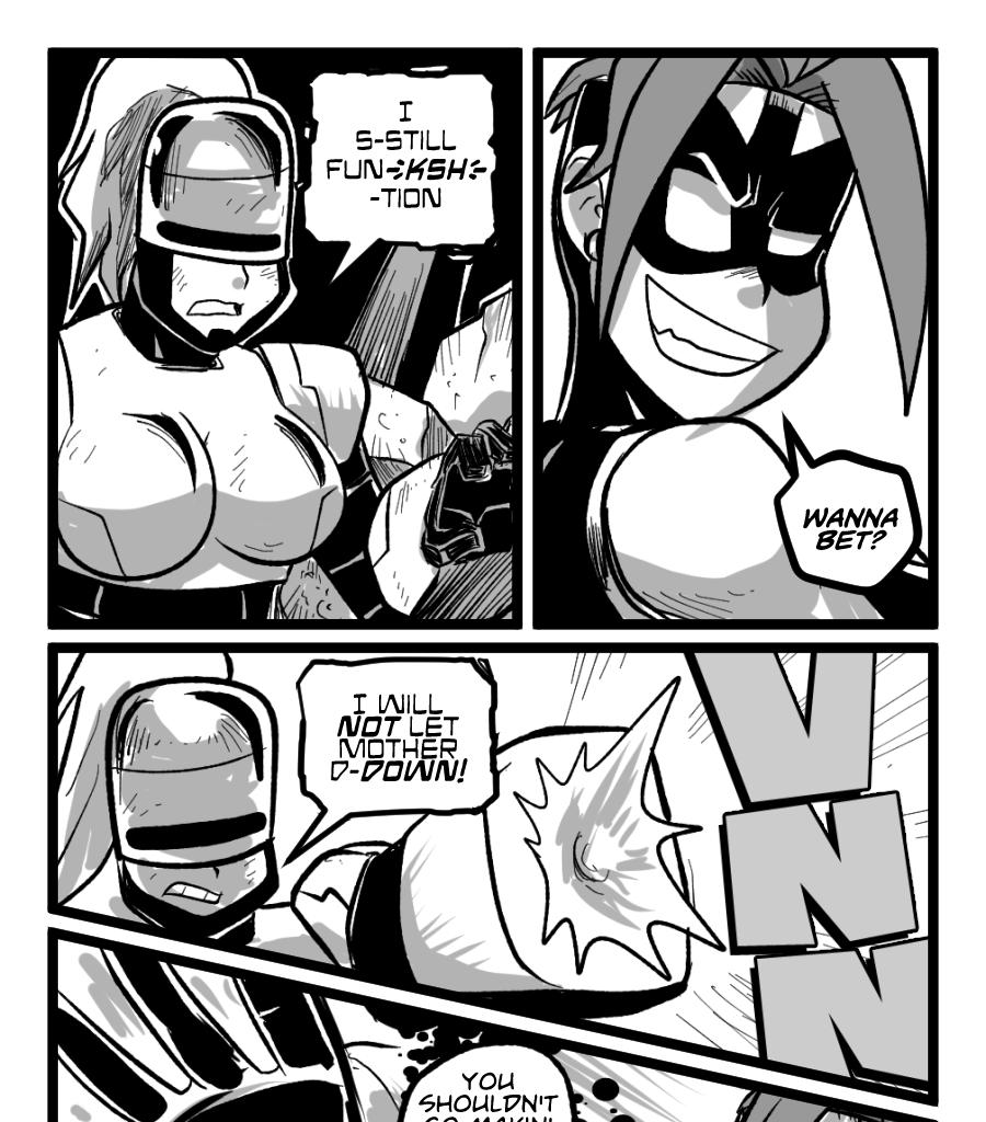 Mega Maiden - Episode 14, Page 14: 14 Under Attack!-?!