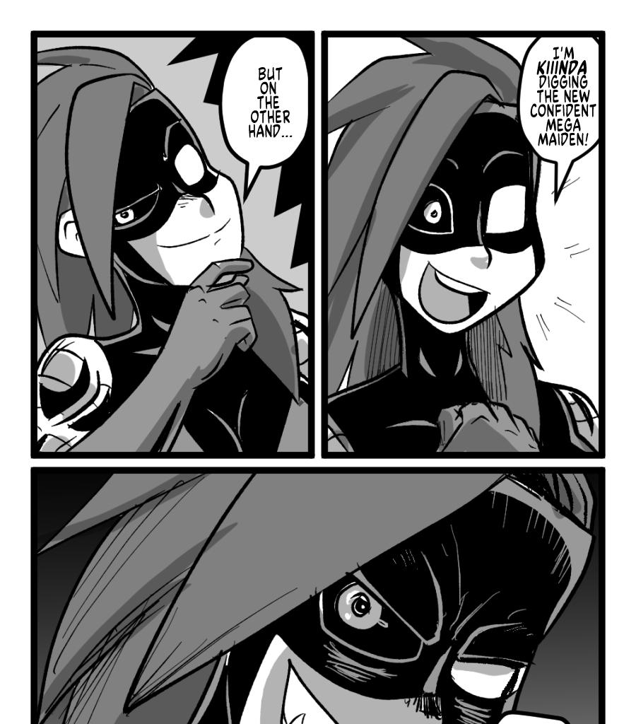 Mega Maiden - Episode 14, Page 17: 14 Under Attack!-?!