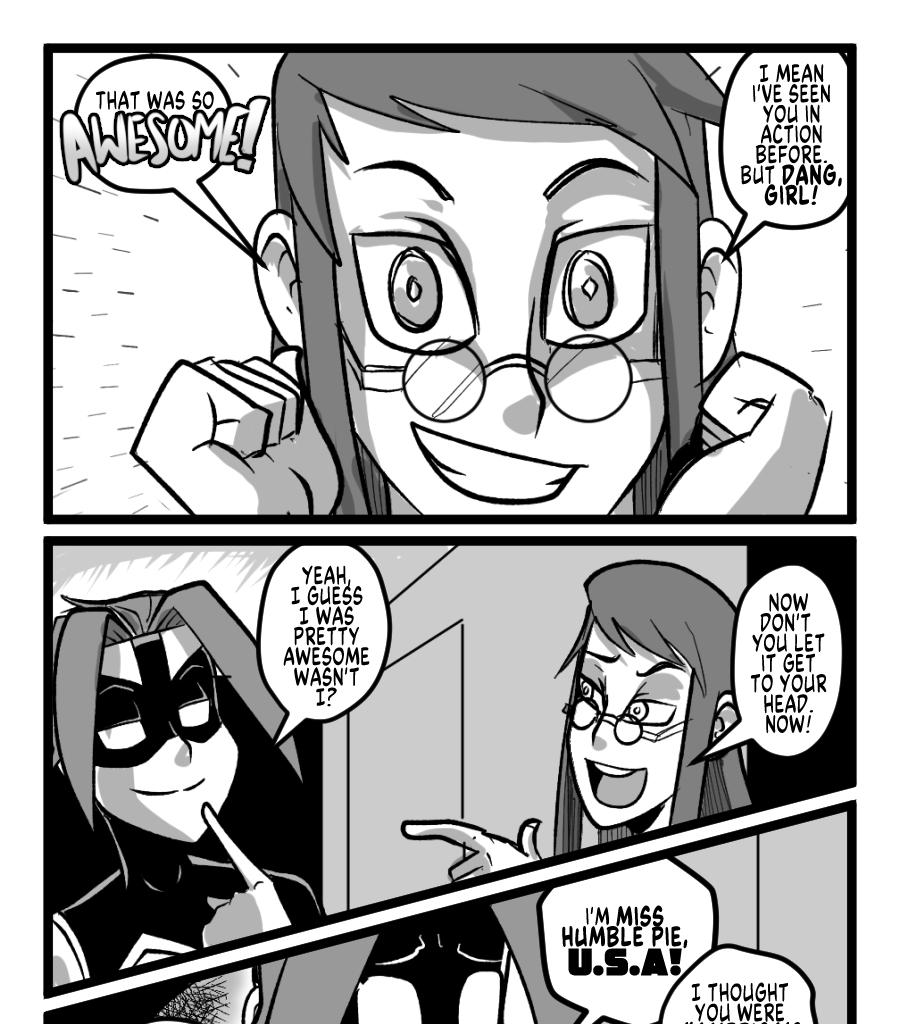 Mega Maiden - Episode 14, Page 18: 14 Under Attack!-?!