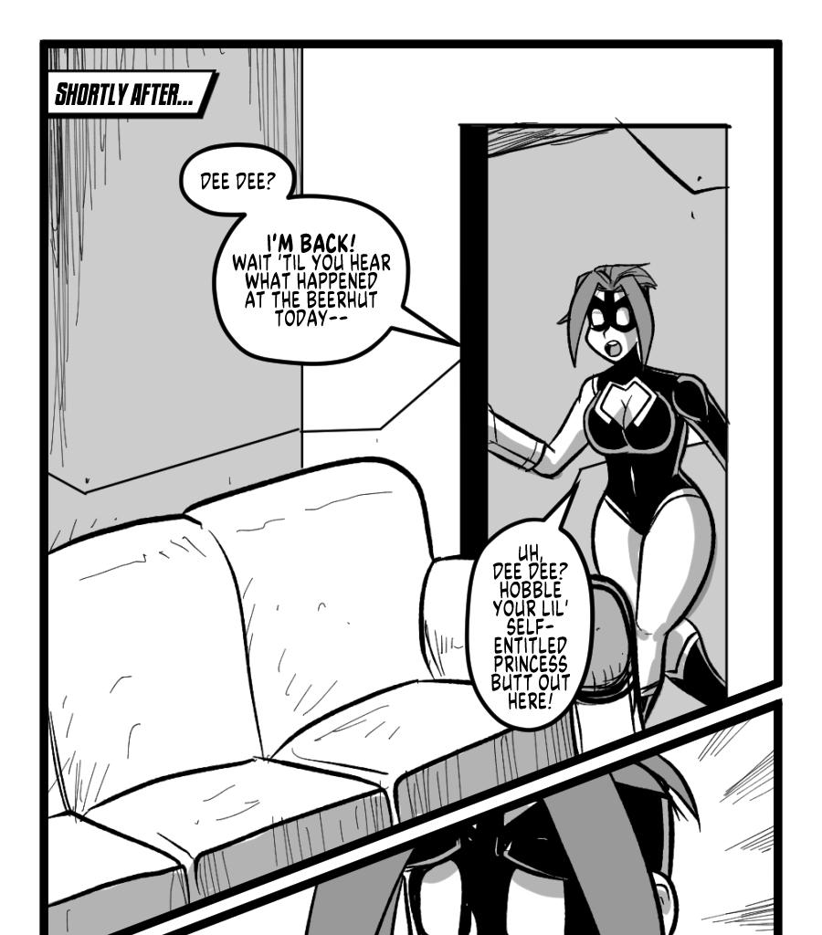 Mega Maiden - Episode 14, Page 19: 14 Under Attack!-?!