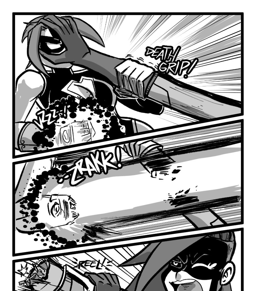 Mega Maiden - Episode 15, Page 14: 15 THROWDOWN!!