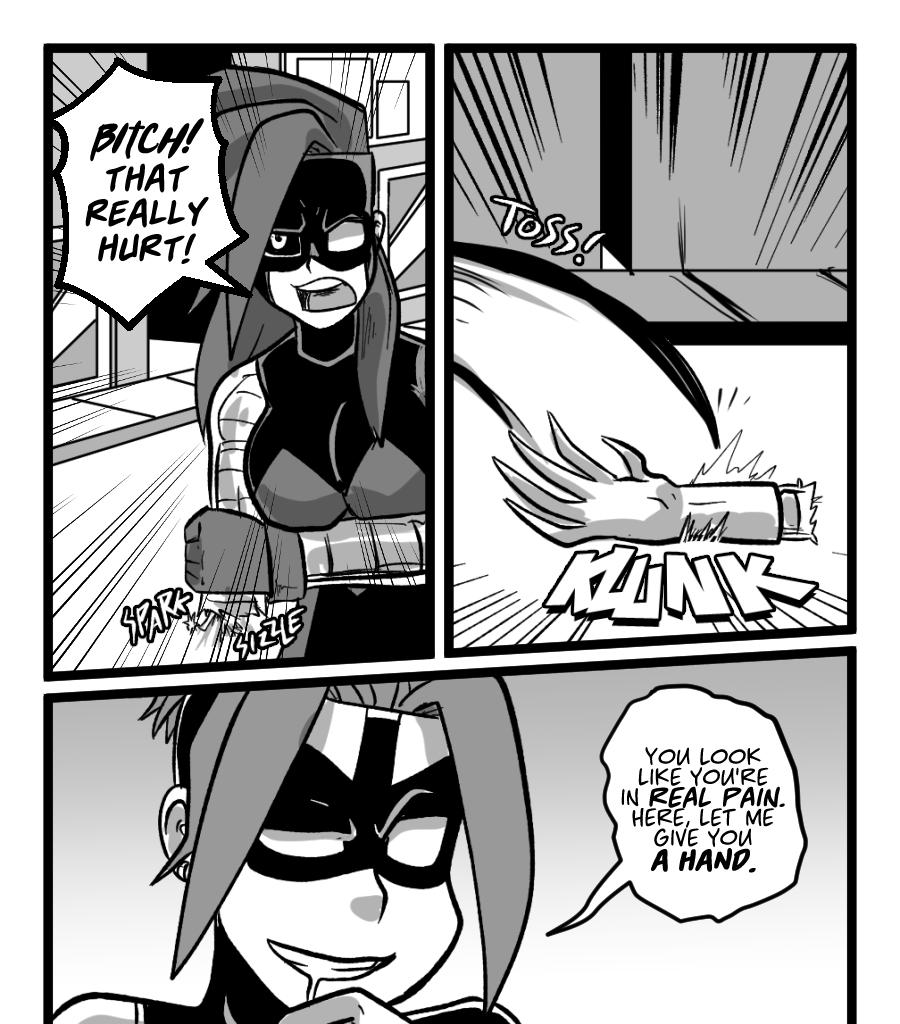 Mega Maiden - Episode 15, Page 15: 15 THROWDOWN!!