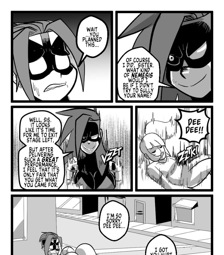 Mega Maiden - Episode 15, Page 19: 15 THROWDOWN!!