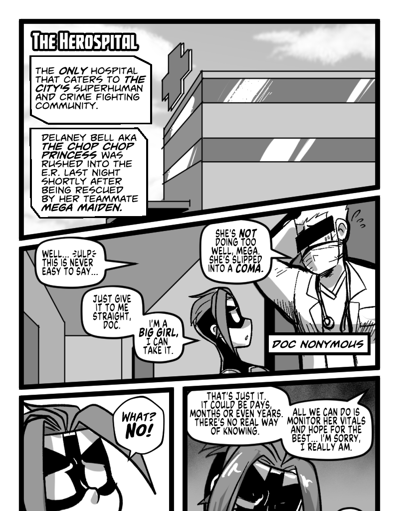 Mega Maiden - Episode 16, Page 2: 16 Princess Troubles