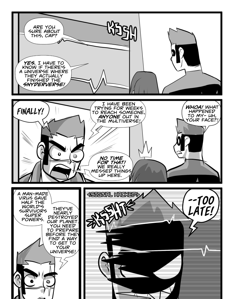 Mega Maiden - Episode 17, Page 3: 17 Death Comes Ripping!