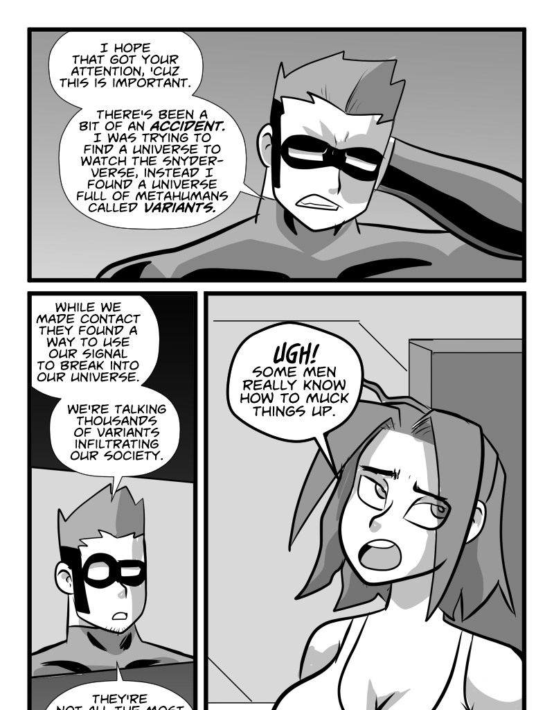 Mega Maiden - Episode 17, Page 6: 17 Death Comes Ripping!