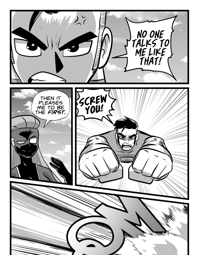 Mega Maiden - Episode 17, Page 10: 17 Death Comes Ripping!