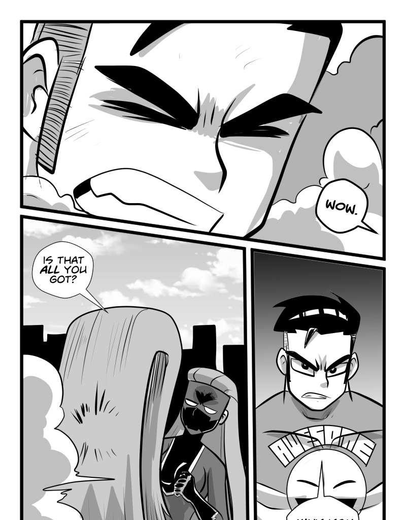 Mega Maiden - Episode 17, Page 11: 17 Death Comes Ripping!