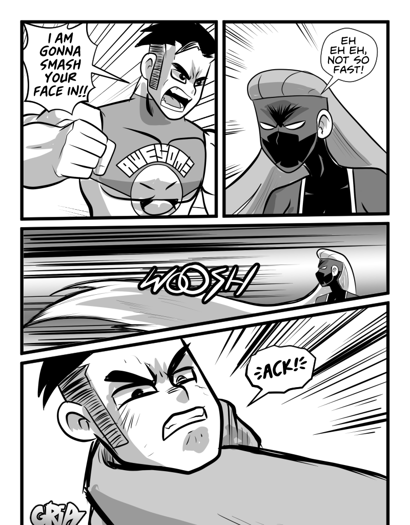 Mega Maiden - Episode 17, Page 12: 17 Death Comes Ripping!