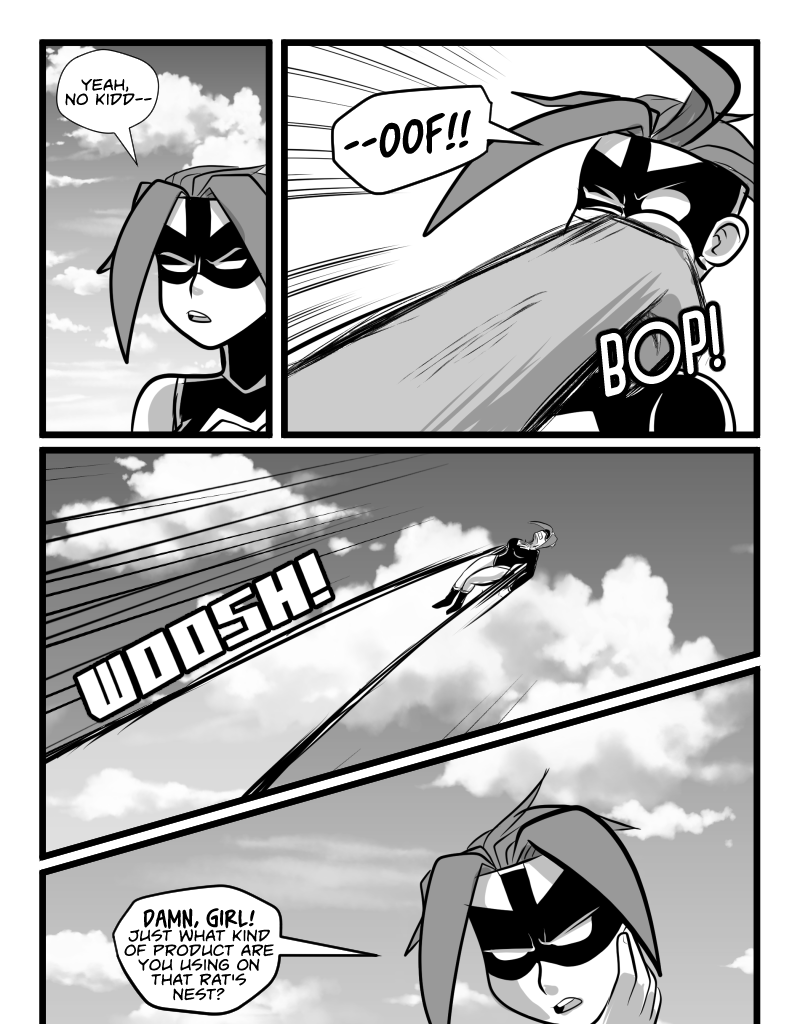 Mega Maiden - Episode 17, Page 18: 17 Death Comes Ripping!