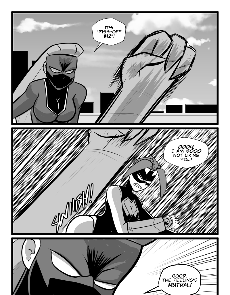 Mega Maiden - Episode 17, Page 19: 17 Death Comes Ripping!