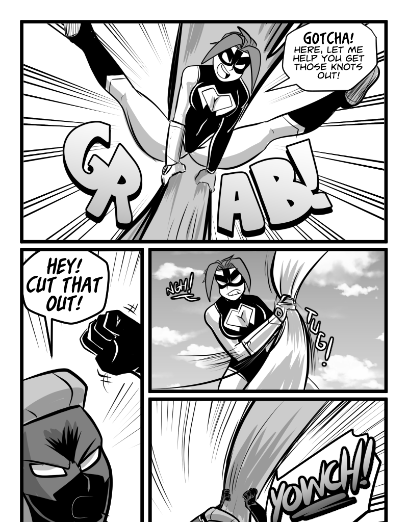 Mega Maiden - Episode 17, Page 20: 17 Death Comes Ripping!