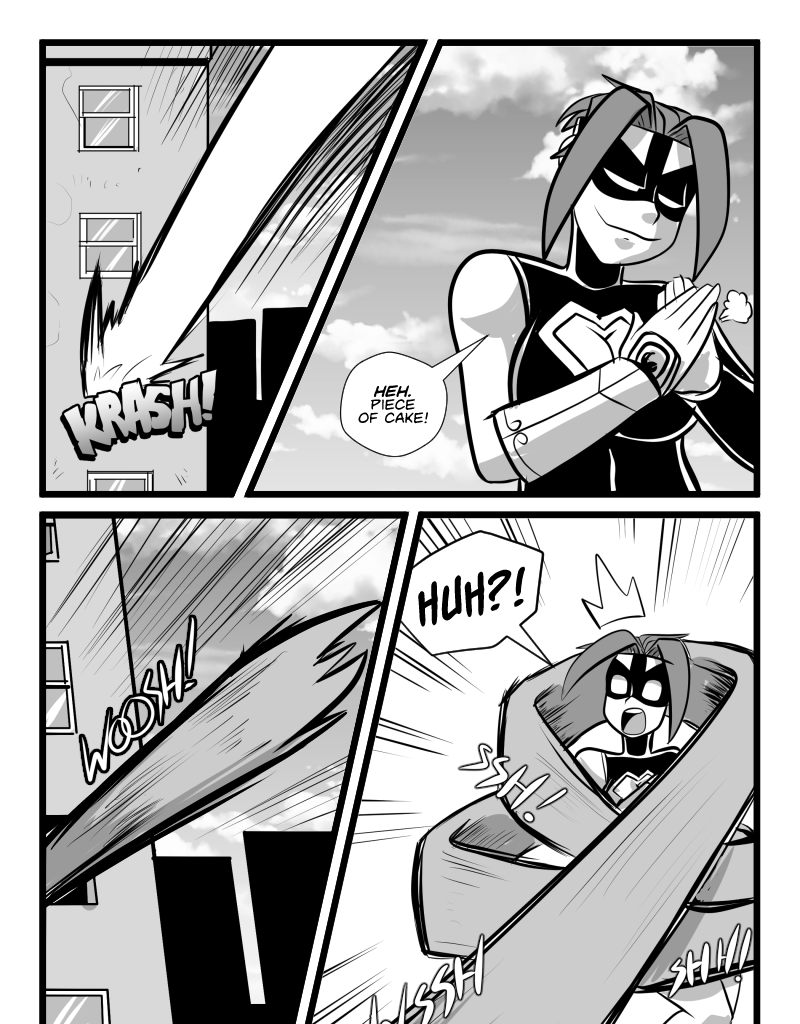 Mega Maiden - Episode 17, Page 22: 17 Death Comes Ripping!