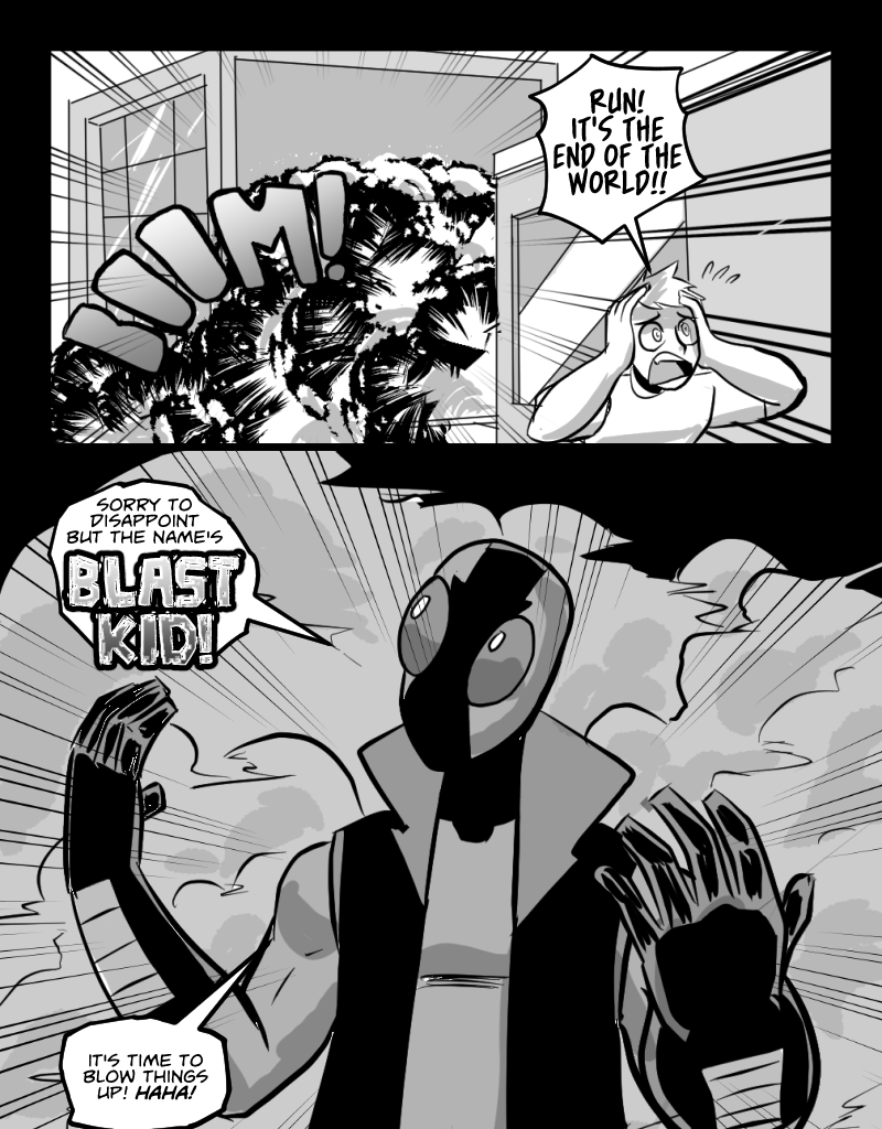 Mega Maiden - Episode 18, Page 7: 18 Blasted Turbo Revvin’ Young Punk!
