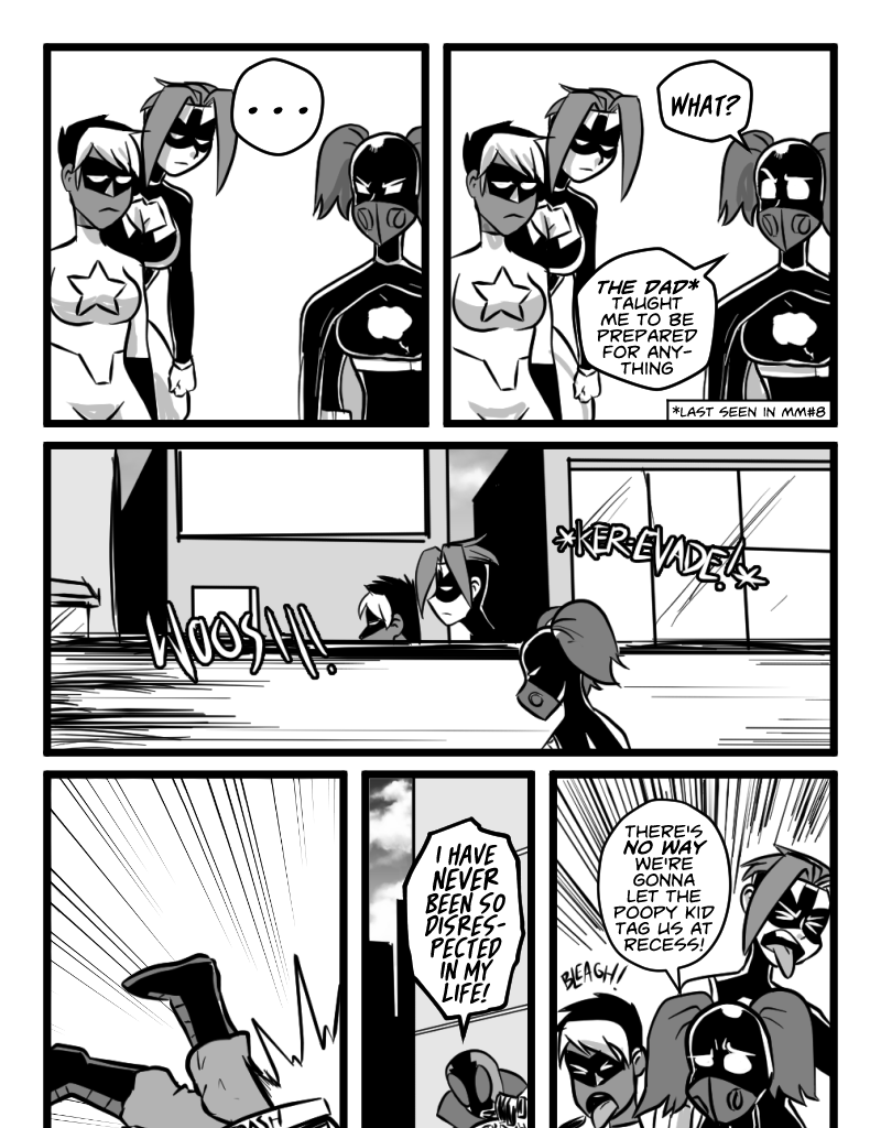 Mega Maiden - Episode 18, Page 10: 18 Blasted Turbo Revvin’ Young Punk!