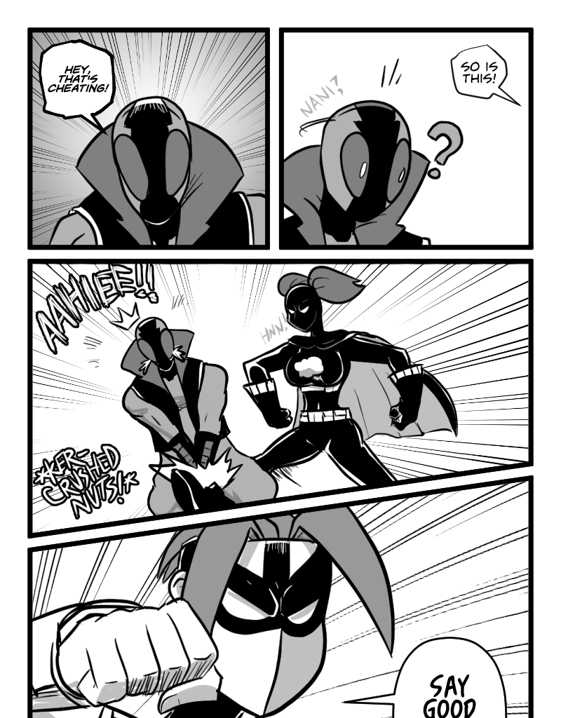 Mega Maiden - Episode 18, Page 15: 18 Blasted Turbo Revvin’ Young Punk!