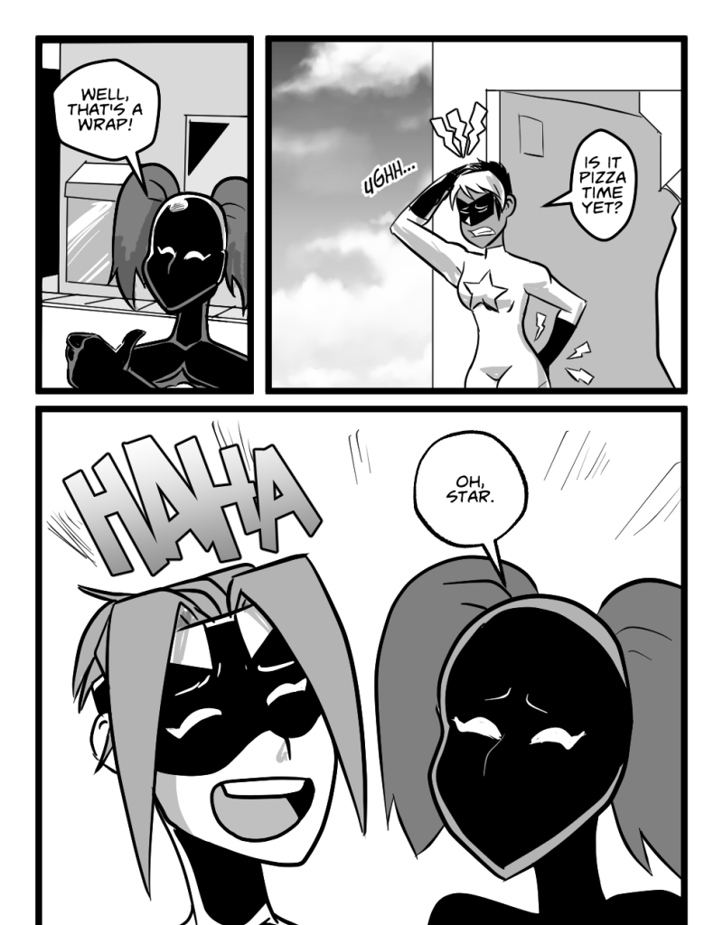 Mega Maiden - Episode 18, Page 17: 18 Blasted Turbo Revvin’ Young Punk!