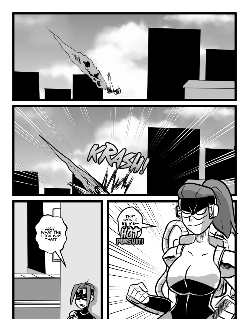 Mega Maiden - Episode 19, Page 5: 19 Run Mega, Run!