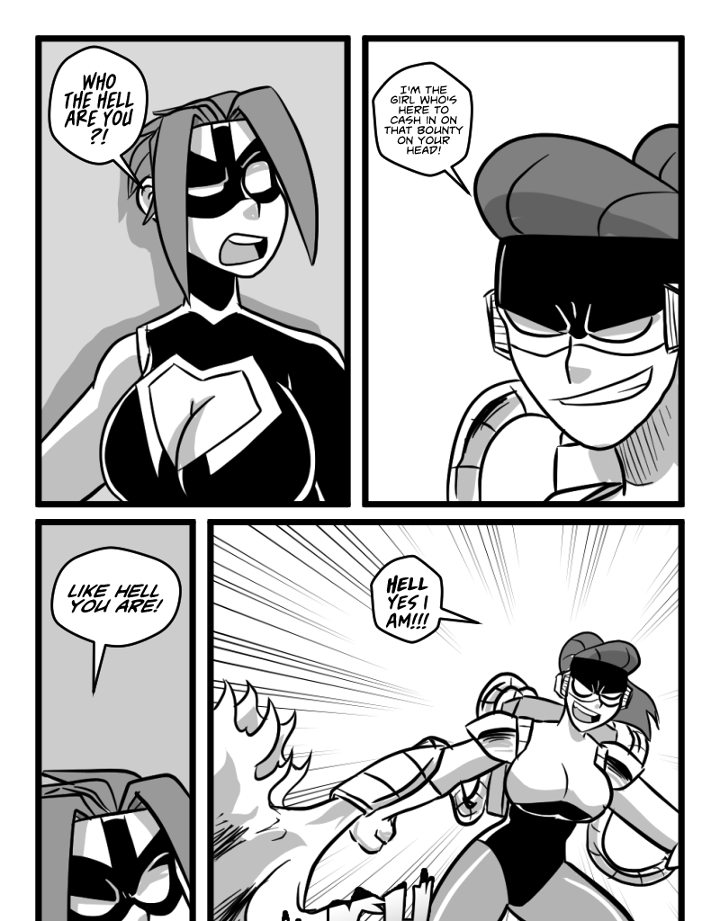 Mega Maiden - Episode 19, Page 6: 19 Run Mega, Run!