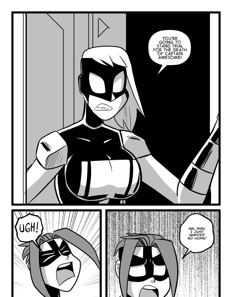 Mega Maiden - Episode 19, Page 16: 19 Run Mega, Run!