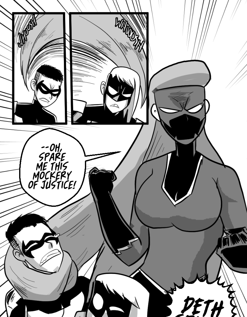 Mega Maiden - Episode 20, Page 12: 20 Judgement Daze