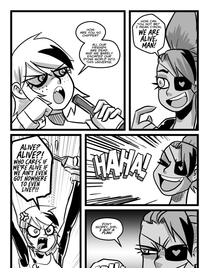 Mega Maiden - Episode 21, Page 3: 21 The Queens of Chaos