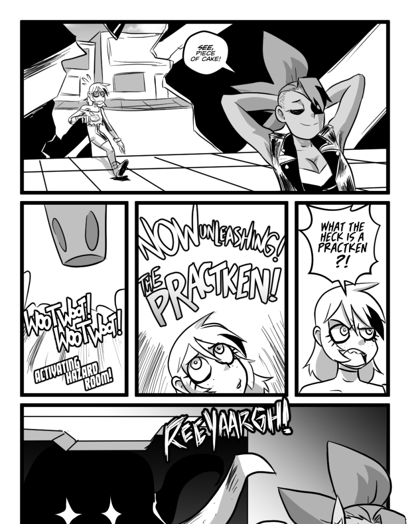 Mega Maiden - Episode 21, Page 8: 21 The Queens of Chaos