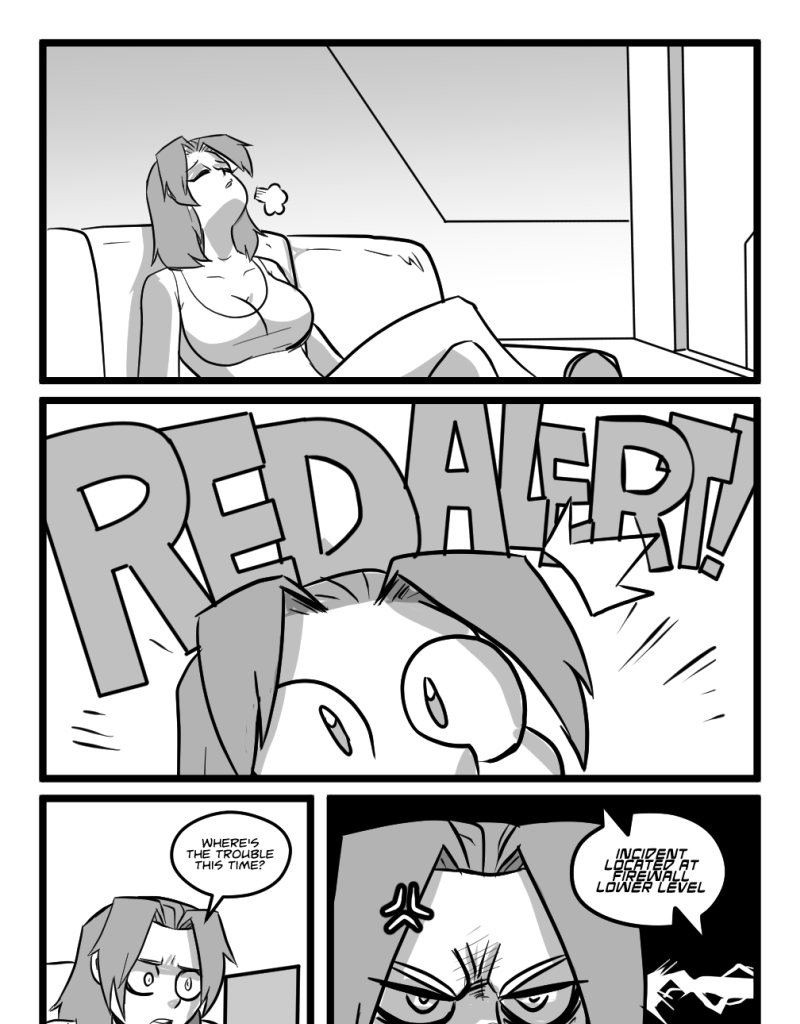 Mega Maiden - Episode 21, Page 9: 21 The Queens of Chaos