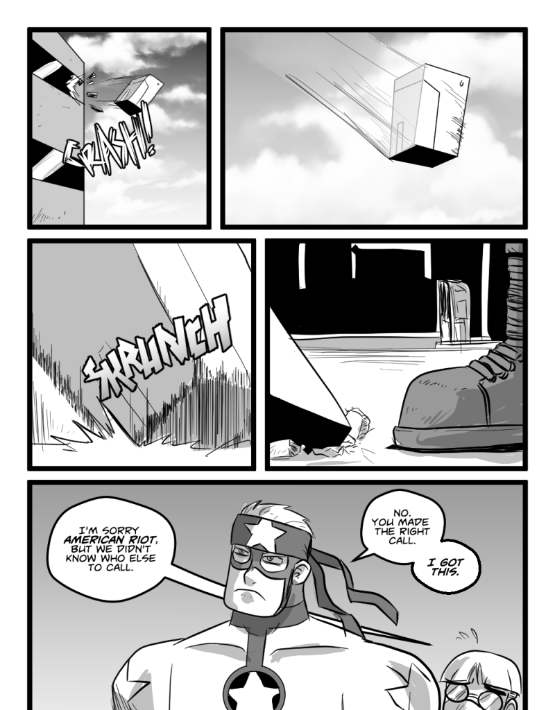 Mega Maiden - Episode 22, Page 5: 22 Breaking Point