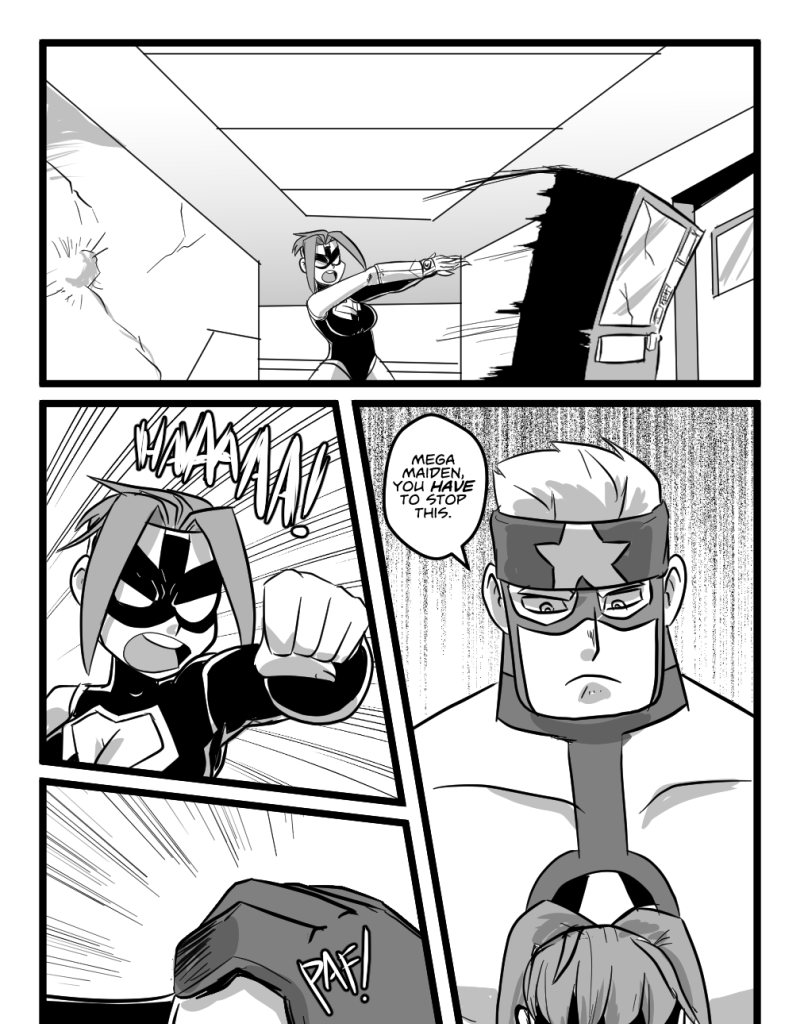 Mega Maiden - Episode 22, Page 6: 22 Breaking Point