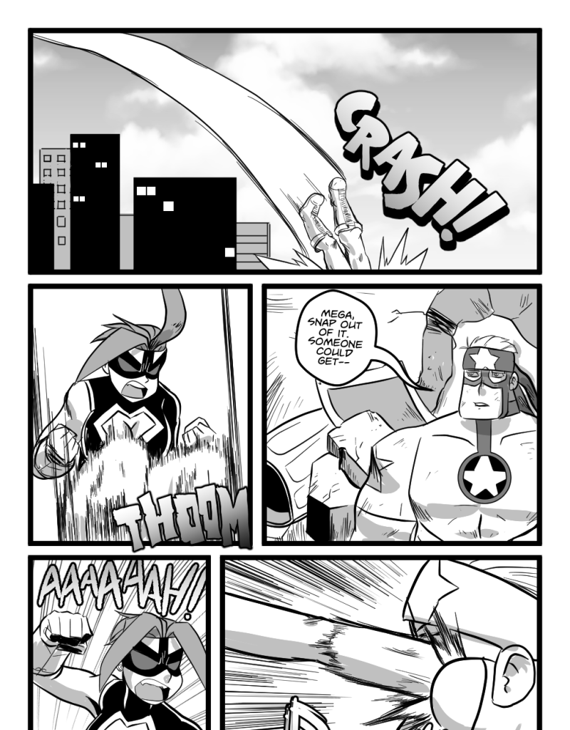 Mega Maiden - Episode 22, Page 8: 22 Breaking Point