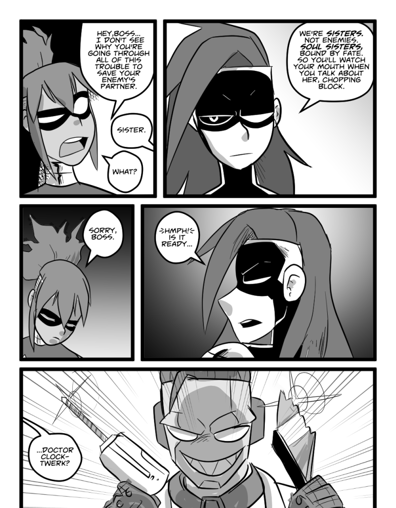 Mega Maiden - Episode 22, Page 12: 22 Breaking Point
