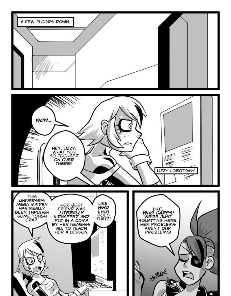 Mega Maiden - Episode 22, Page 14: 22 Breaking Point