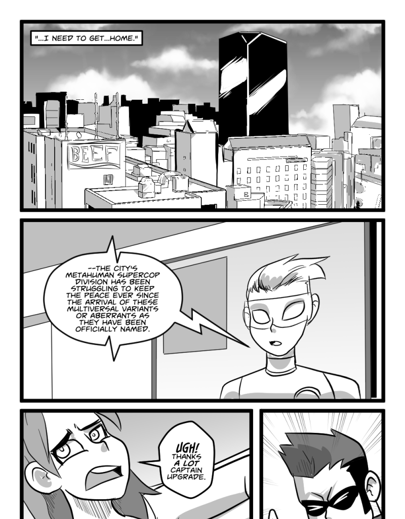 Mega Maiden - Episode 23, Page 3: 23 Back to normal....?