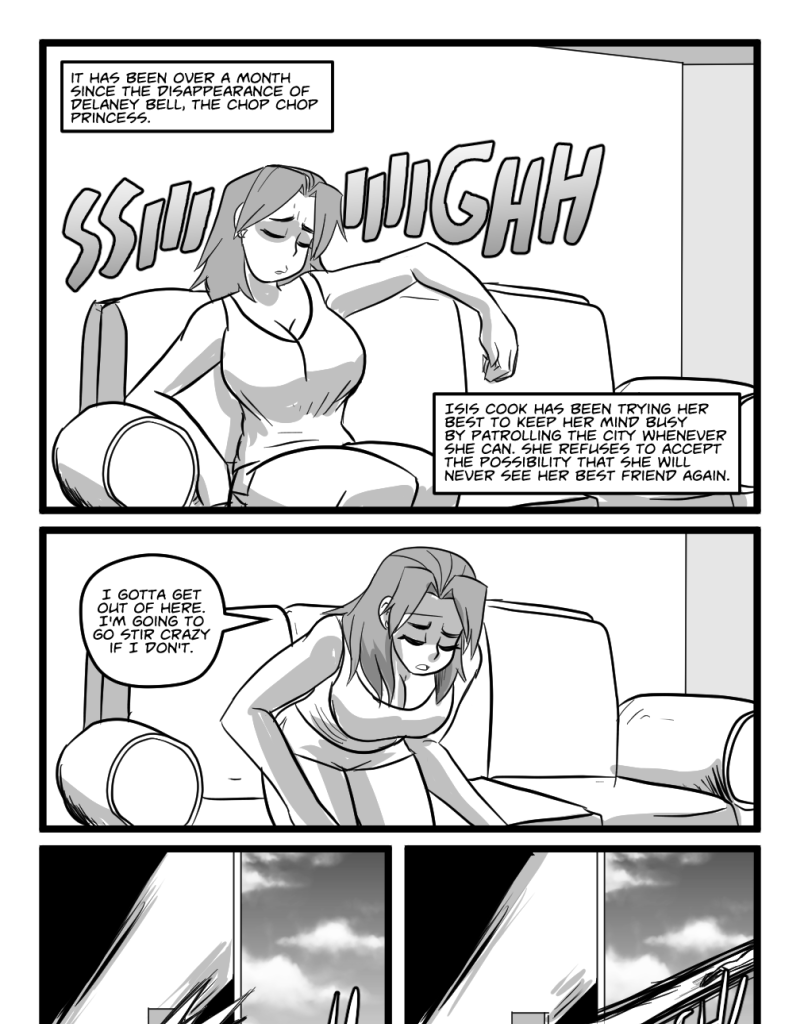 Mega Maiden - Episode 23, Page 4: 23 Back to normal....?