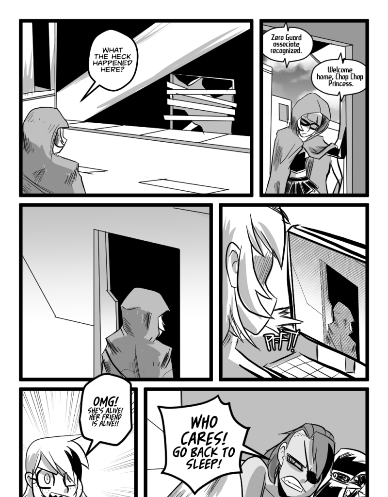 Mega Maiden - Episode 23, Page 5: 23 Back to normal....?