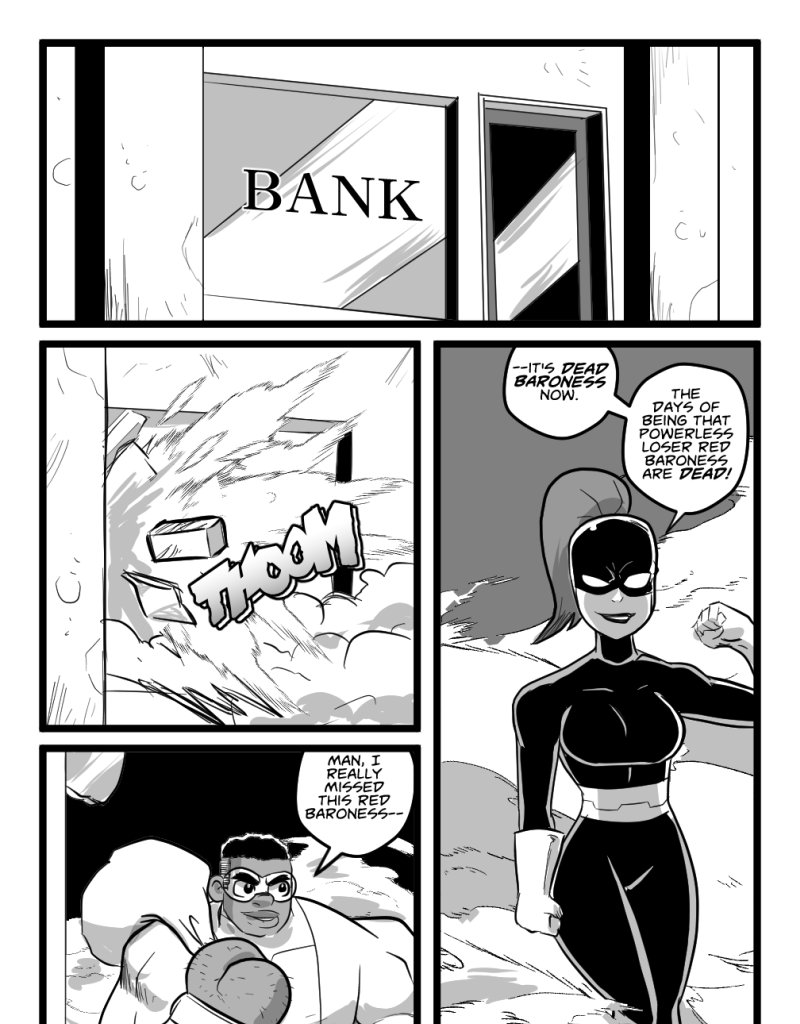 Mega Maiden - Episode 23, Page 7: 23 Back to normal....?