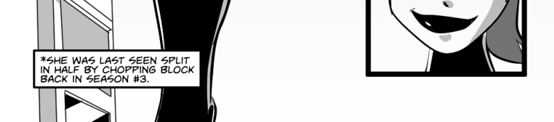 Mega Maiden - Episode 23, Page 8: 23 Back to normal....?