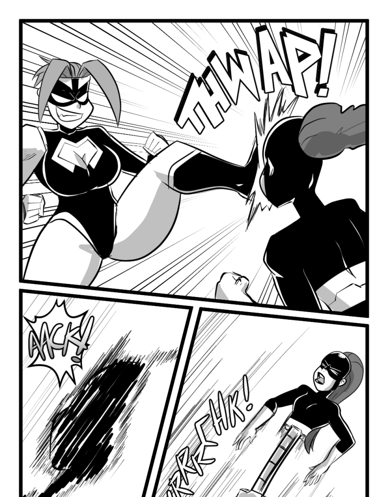 Mega Maiden - Episode 23, Page 13: 23 Back to normal....?