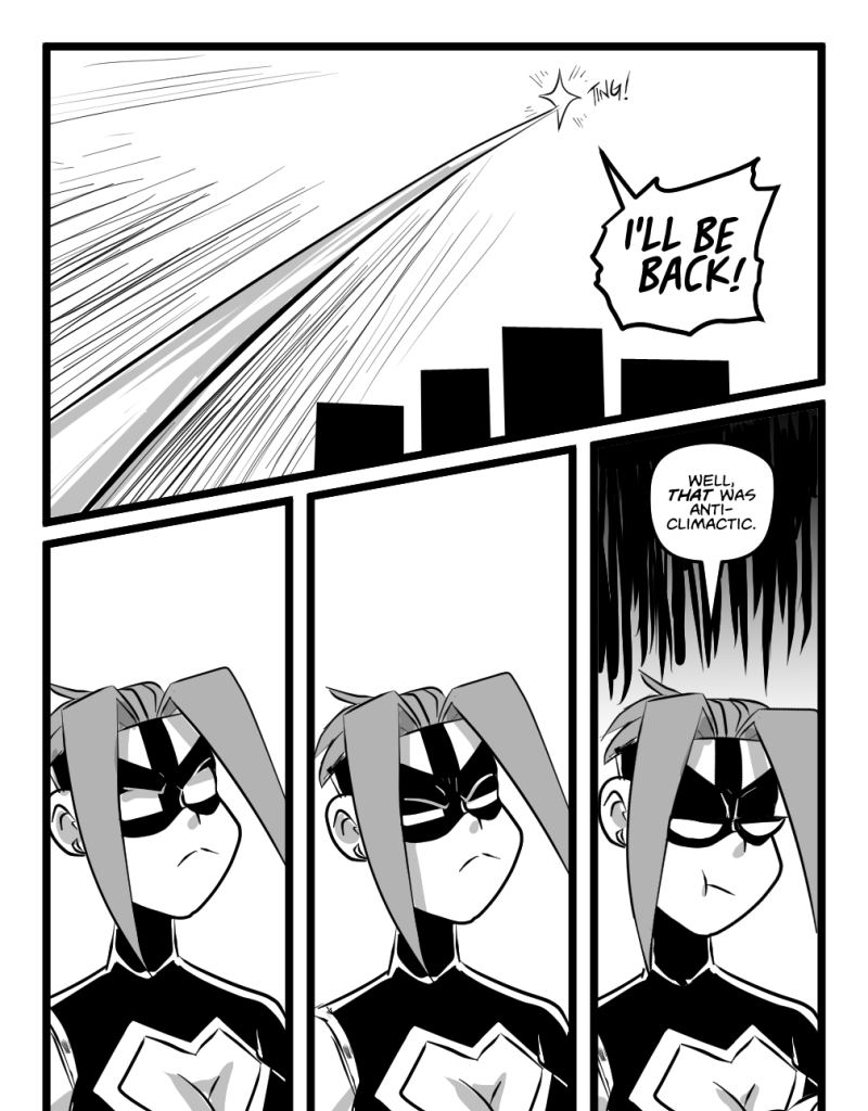 Mega Maiden - Episode 23, Page 14: 23 Back to normal....?
