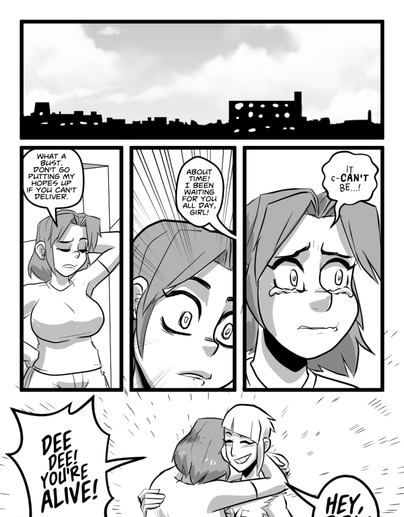 Mega Maiden - Episode 23, Page 15: 23 Back to normal....?