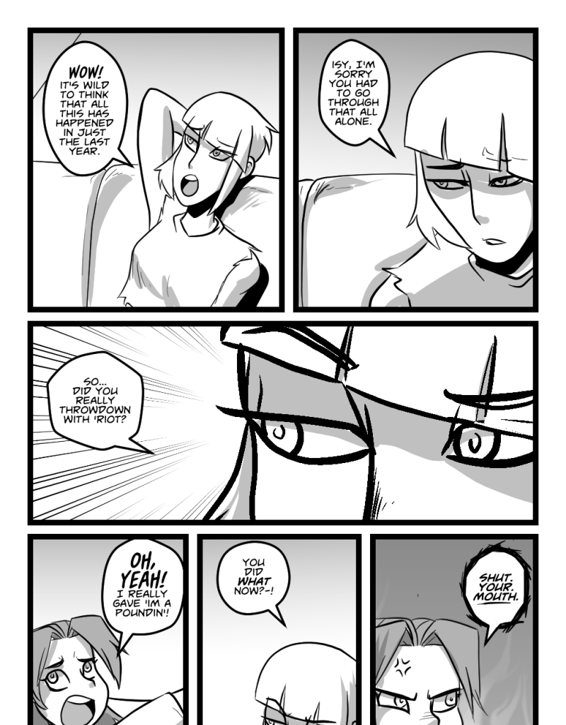 Mega Maiden - Episode 24, Page 3: 24 Fight or Flight!