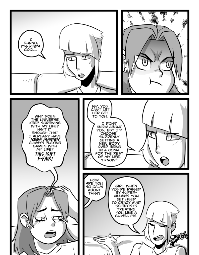 Mega Maiden - Episode 24, Page 5: 24 Fight or Flight!