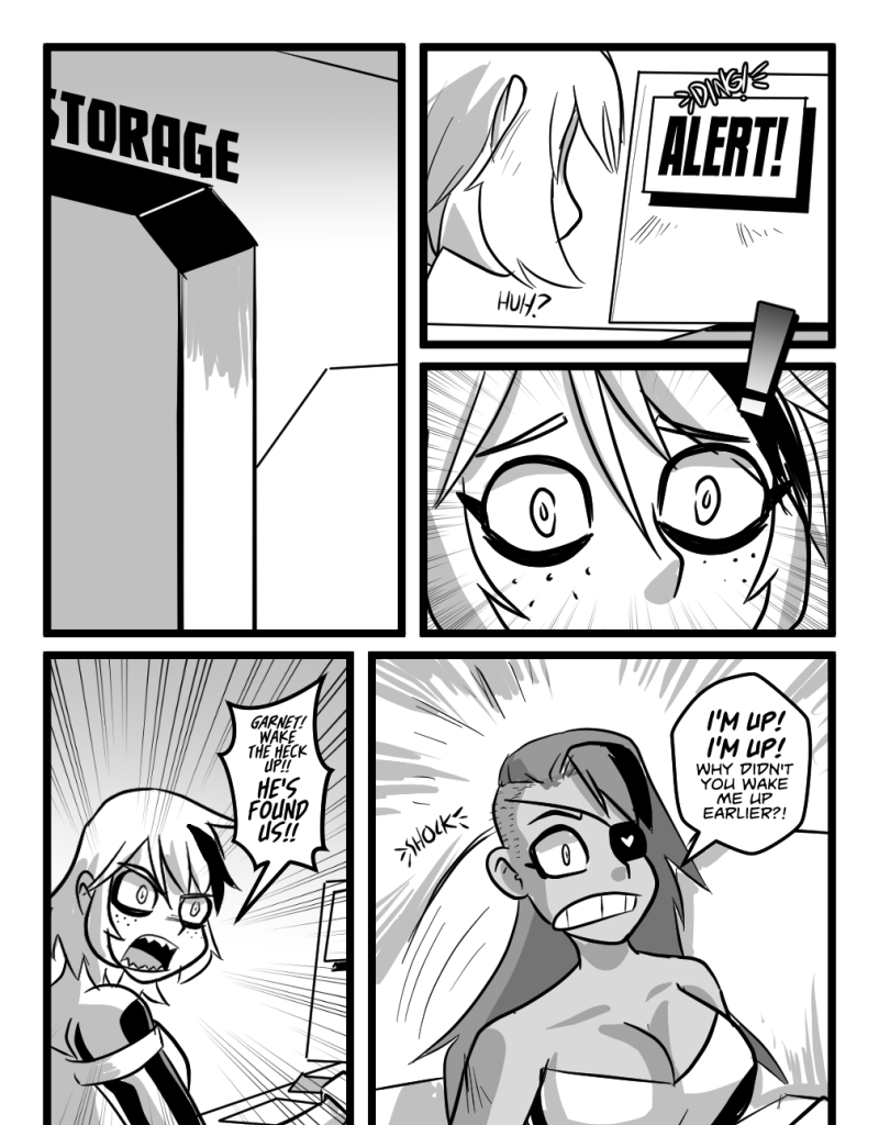 Mega Maiden - Episode 24, Page 8: 24 Fight or Flight!