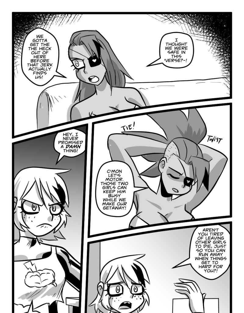 Mega Maiden - Episode 24, Page 9: 24 Fight or Flight!