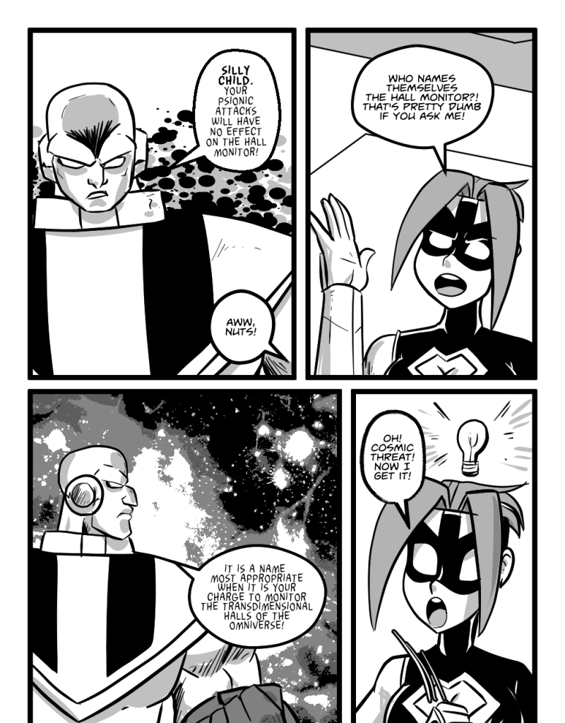 Mega Maiden - Episode 24, Page 14: 24 Fight or Flight!