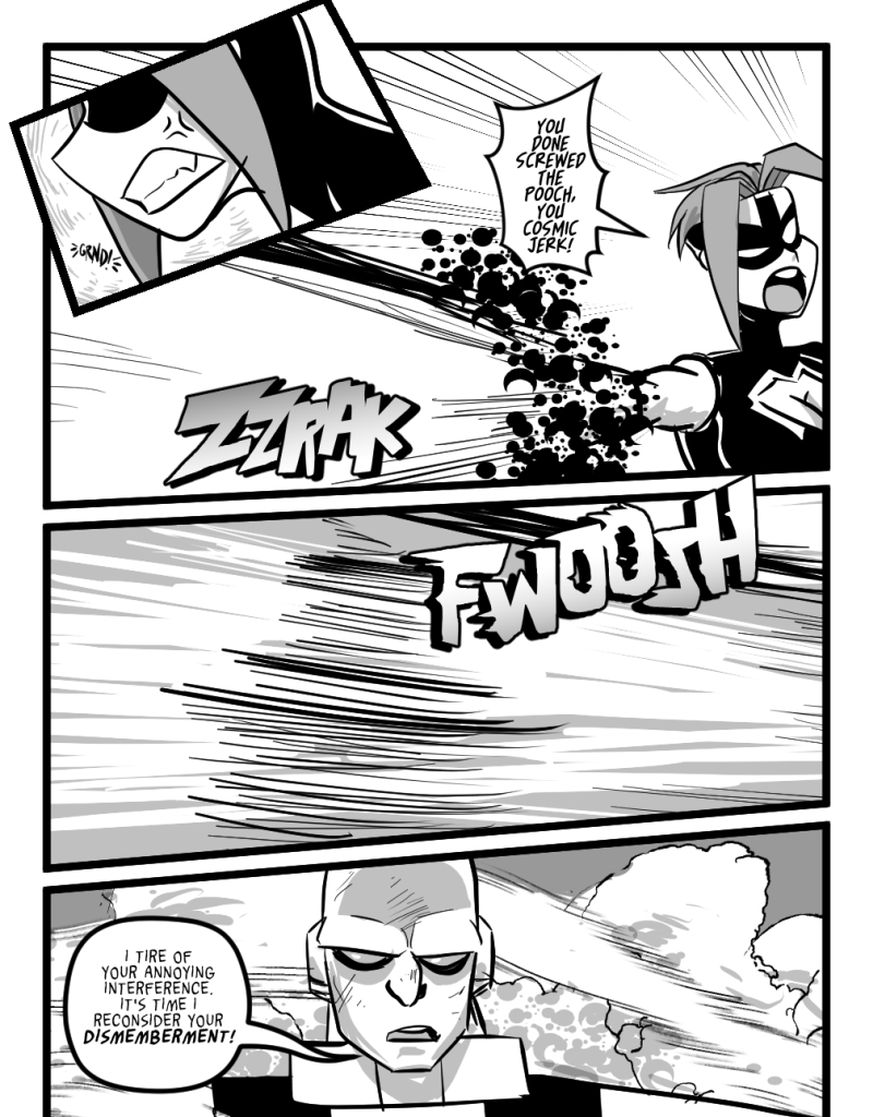 Mega Maiden - Episode 24, Page 16: 24 Fight or Flight!