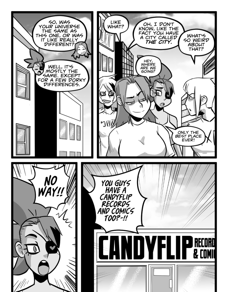 Mega Maiden - Episode 25, Page 5: 25 Geek Out, Freak Out!