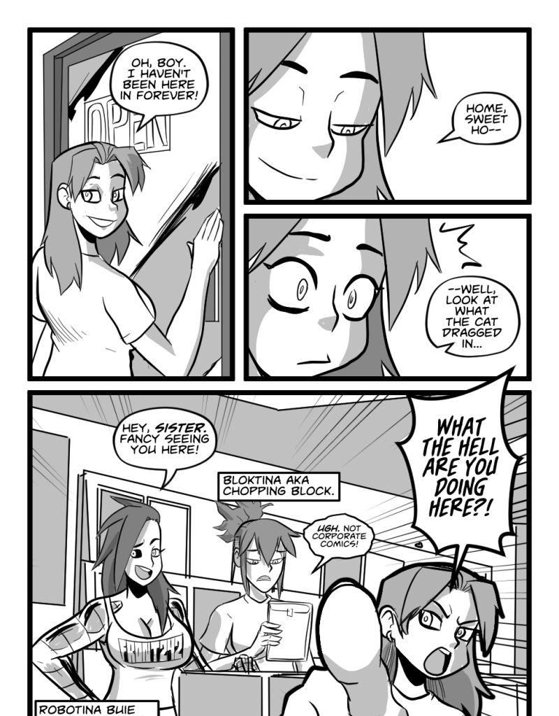 Mega Maiden - Episode 25, Page 6: 25 Geek Out, Freak Out!