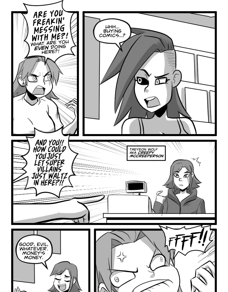 Mega Maiden - Episode 25, Page 7: 25 Geek Out, Freak Out!